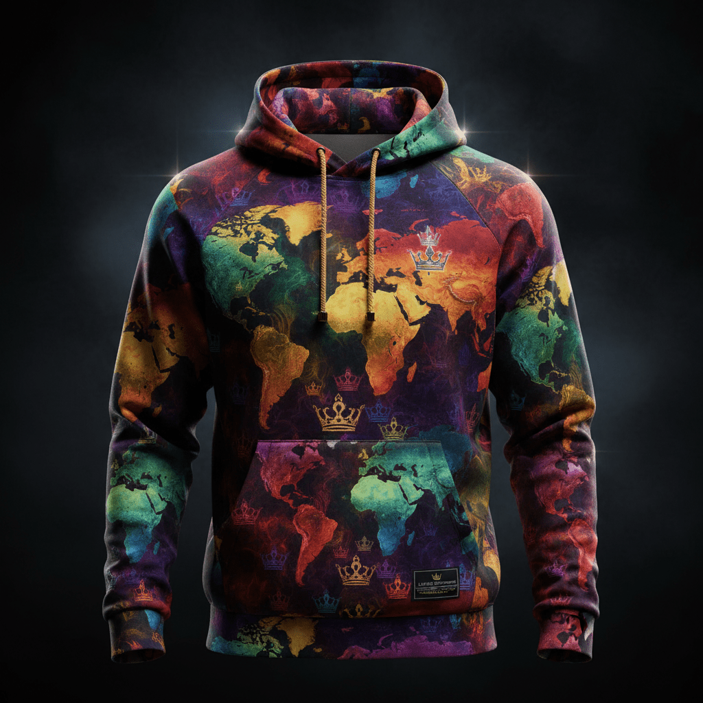 TITAN Global Unity Pullover Hoodie — Crown Drop 035