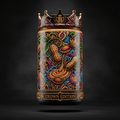 TITAN Peanut Butter Classic Creamy — Crown Edition bold tattoo-style artwork