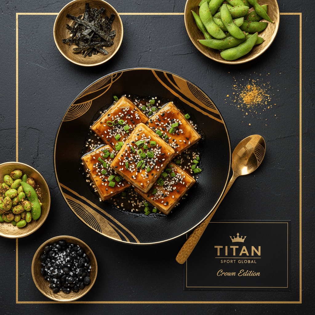TITAN High-Protein Miso-Glazed Tofu Snack Bowl