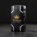TITAN Crown Edition Rugby Tackle Bag Matte Black Gold