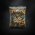 TITAN Protein Pretzel Ranch — Crown Edition bold tattoo-style artwork