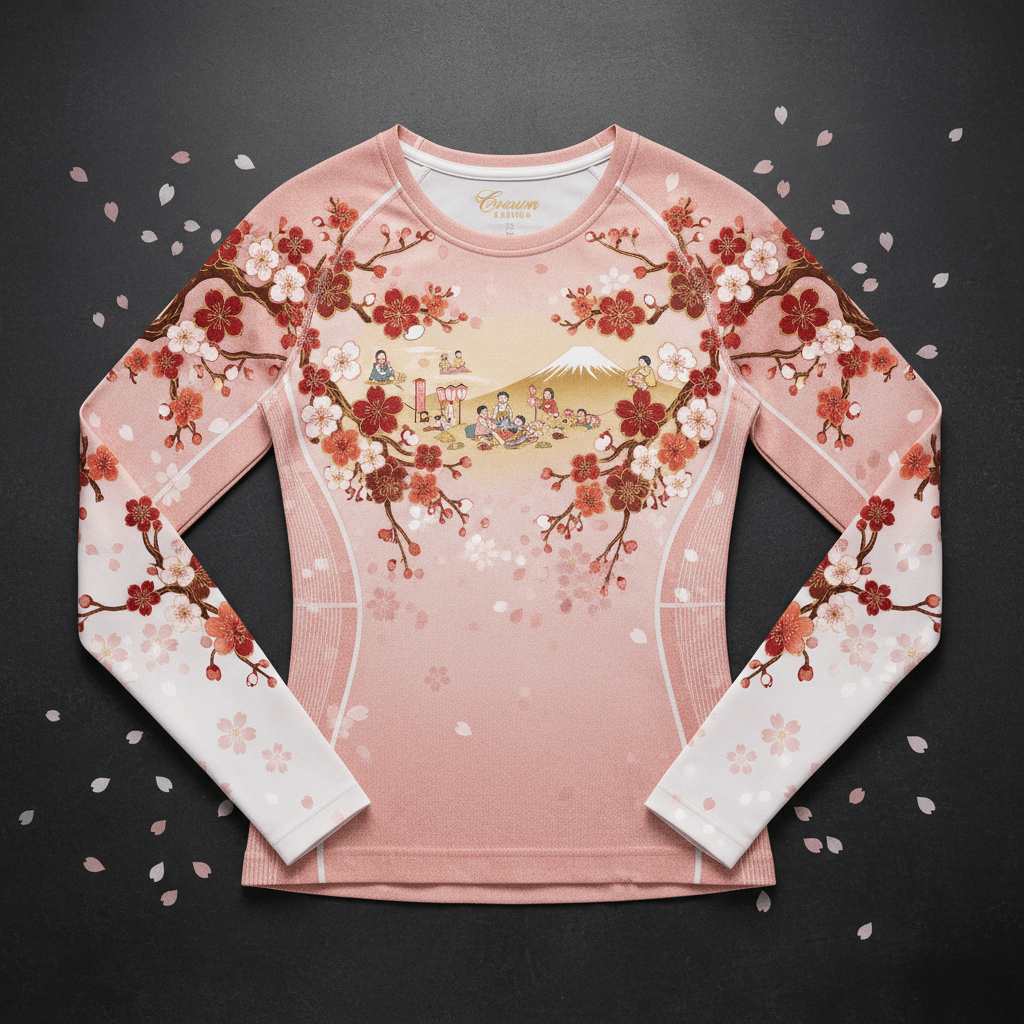 TITAN Women’s Japanese Sakura Training Tee — Hanami Edition