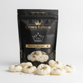 Crown Edition Egg White Protein Crisps Truffle Sea Salt — matte black Crown Edition pouch