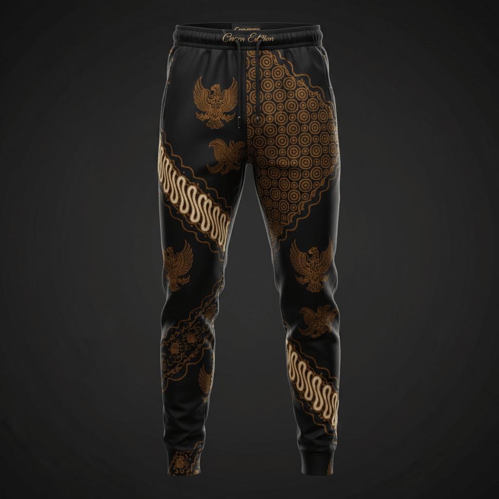 TITAN Javanese Batik Joggers — Parang Edition
