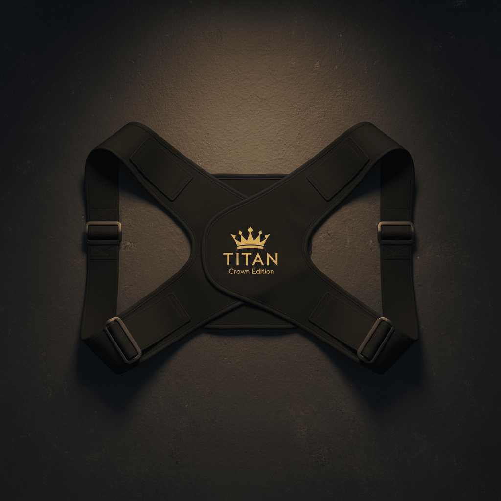 TITAN Posture Corrector - Adjustable Back Brace Support