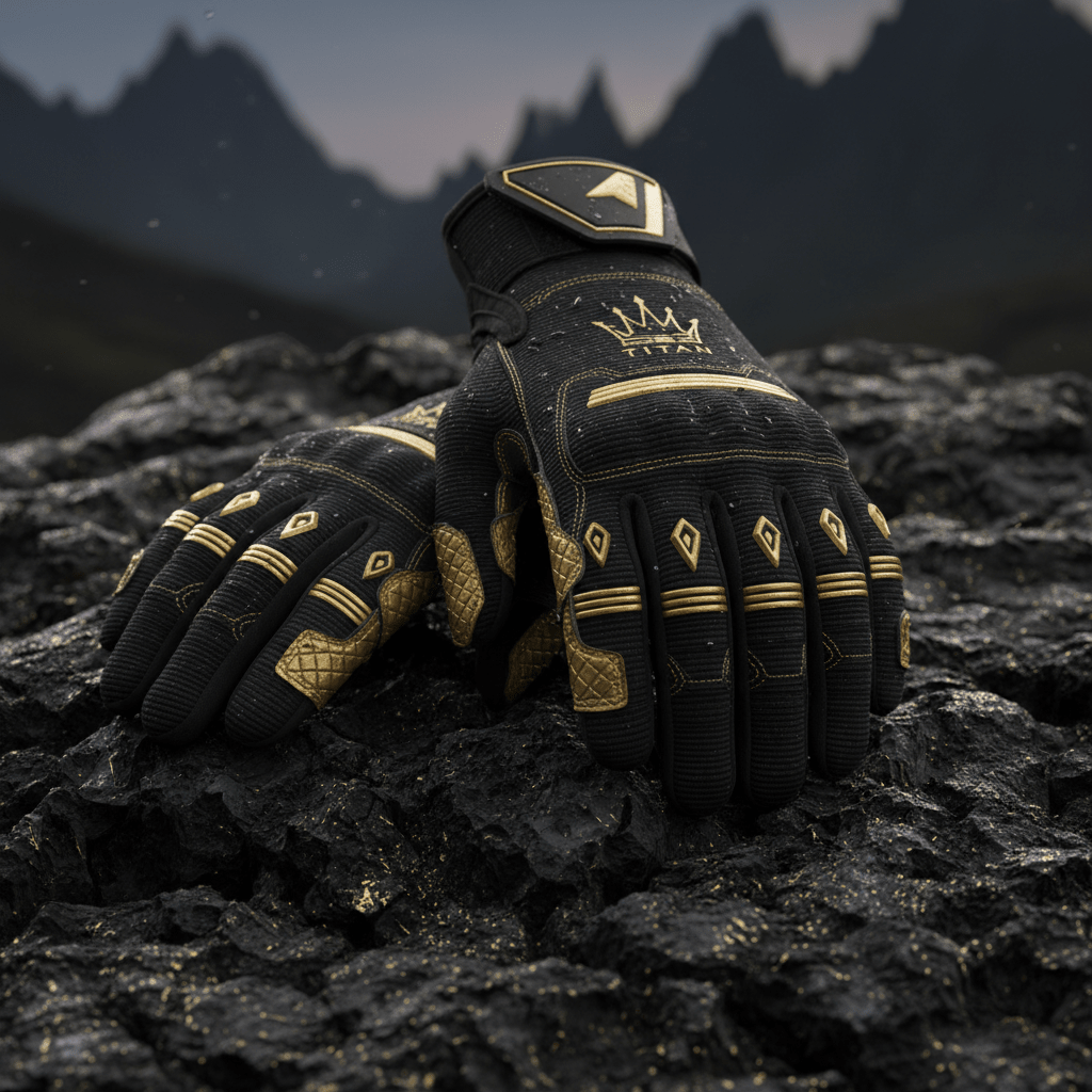 TITAN GripForce Tactical Survival Gloves — Crown Edition