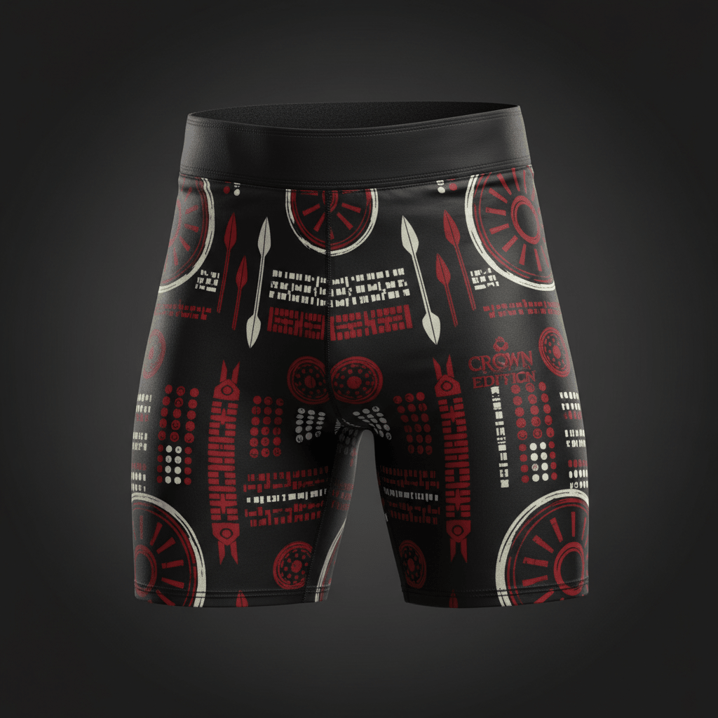 TITAN Zulu Warrior Training Shorts — Impi Edition