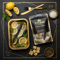 TITAN High-Protein Smoked Mackerel & Lemon Snack Pack