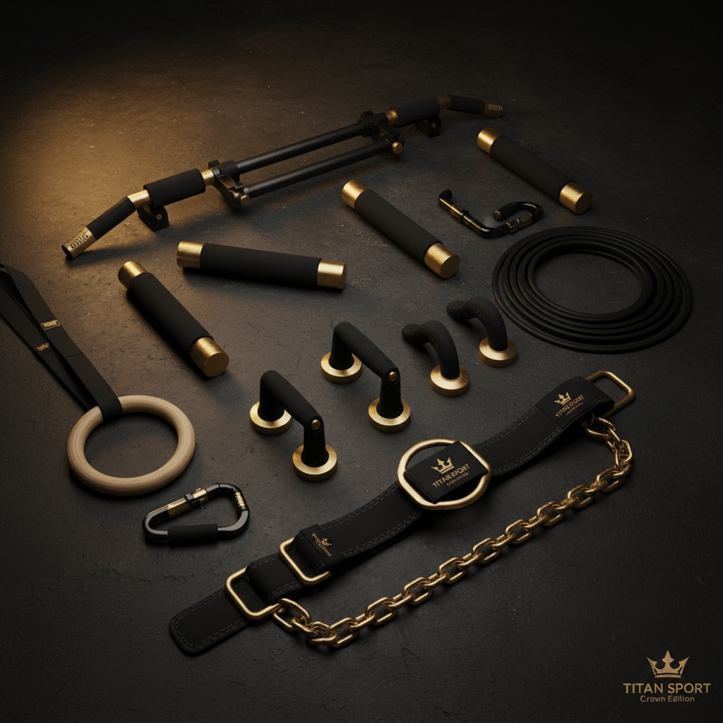 TITAN All-In-One Full Body Calisthenics Progression System Crown Edition