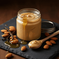 TITAN Almond Butter – Honey Vanilla, premium product photography