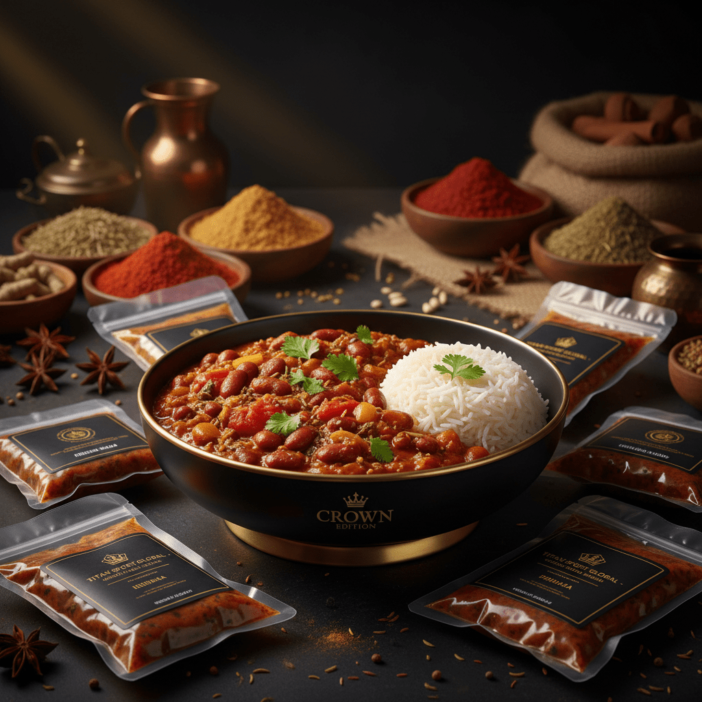 Crown Indian Rajma Weekly Meal Bundle — TITAN SPORT GLOBAL Crown Edition