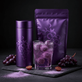 TITAN Electrolyte Hydration Powder – Grape Burst, premium product photography