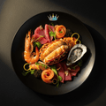 TITAN Crown Edition Global Seafood Power Lunch Plate