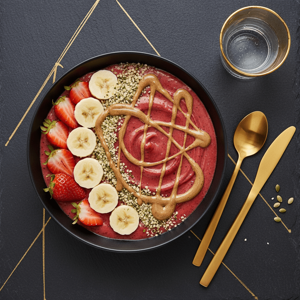 TITAN Strawberry Banana Power Protein Fruit Bowl