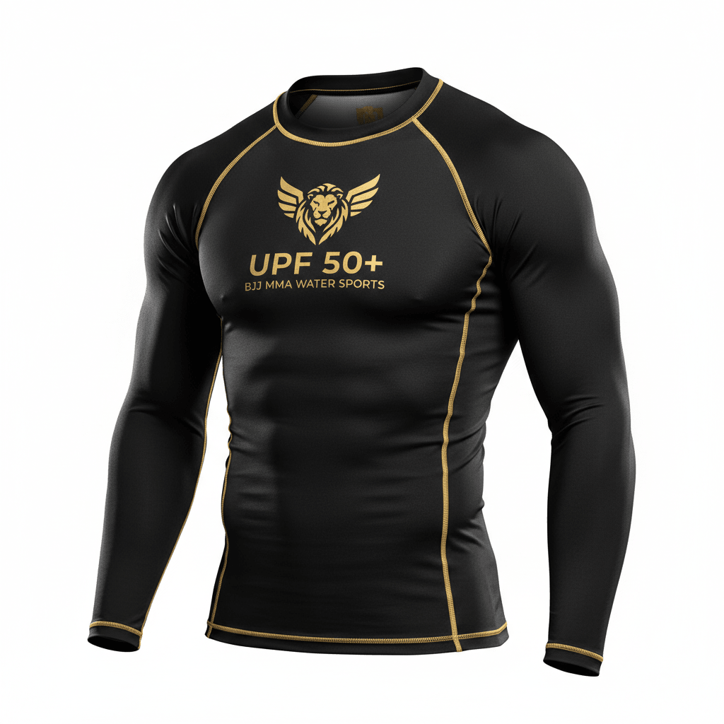 TITAN Men's Rash Guard - Long Sleeve UPF 50+ Athletic Fit