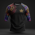 TITAN Men's Raglan Baseball Tee - Crown Edition