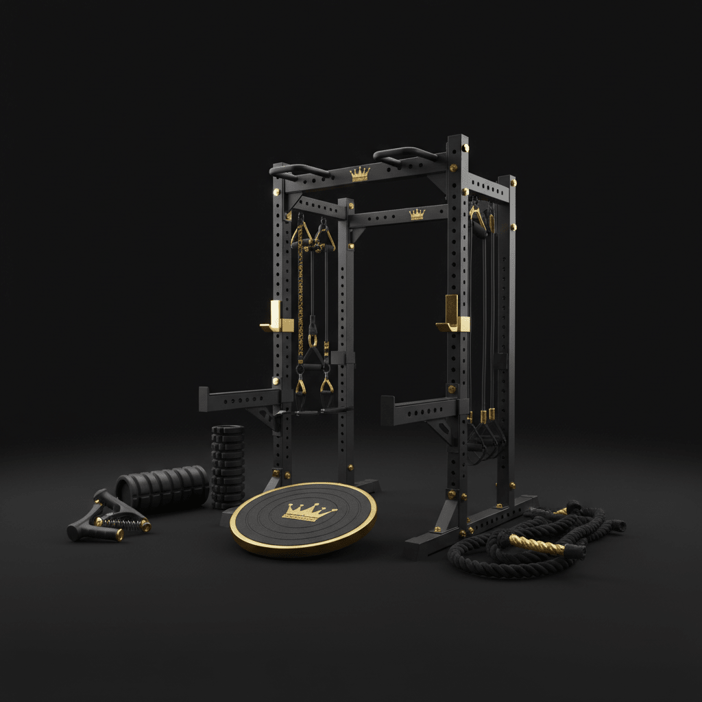 TITAN All-In-One Motocross & Dirt Bike Rider's Home Gym Kit — Crown Edition
