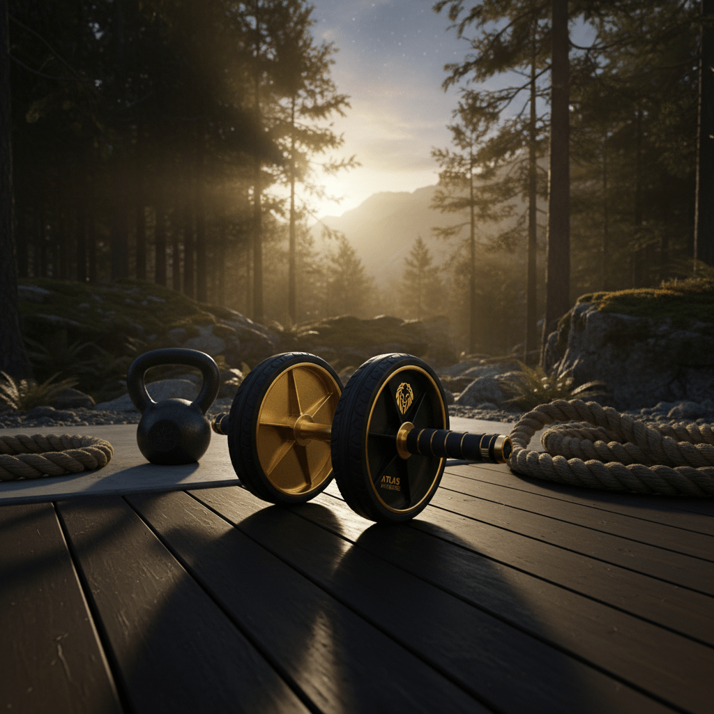 TITAN Off-Grid Ab Roller Pro Crown Edition