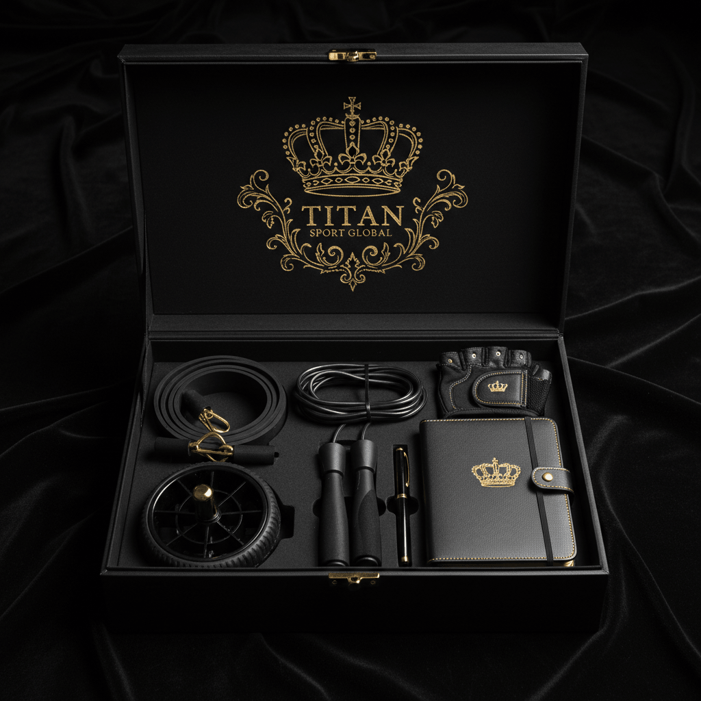 TITAN Home Gym Starter Gift Set Crown Edition