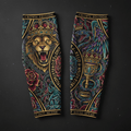 TITAN Crown Edition Tattoo Art Compression Calf Sleeves