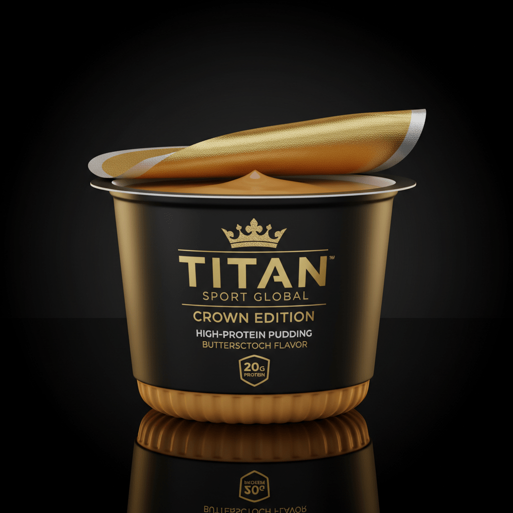 Crown Butterscotch Protein Pudding Cup — TITAN SPORT GLOBAL