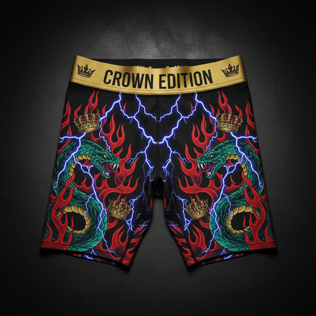 TITAN HyperFlow Compression Shorts - Crown Edition