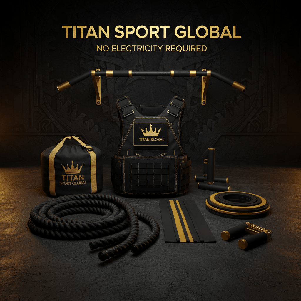 TITAN All-In-One Home Gym for Firefighters & Emergency Services Crown Edition