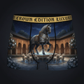 TITAN Moorish Alhambra Stallion Men's Boxer Briefs Crown Edition — stallion in Moorish armor anime art on matte black