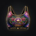 Precious In His Sight Women's Sports Bra — TITAN Crown Edition tattoo artwork