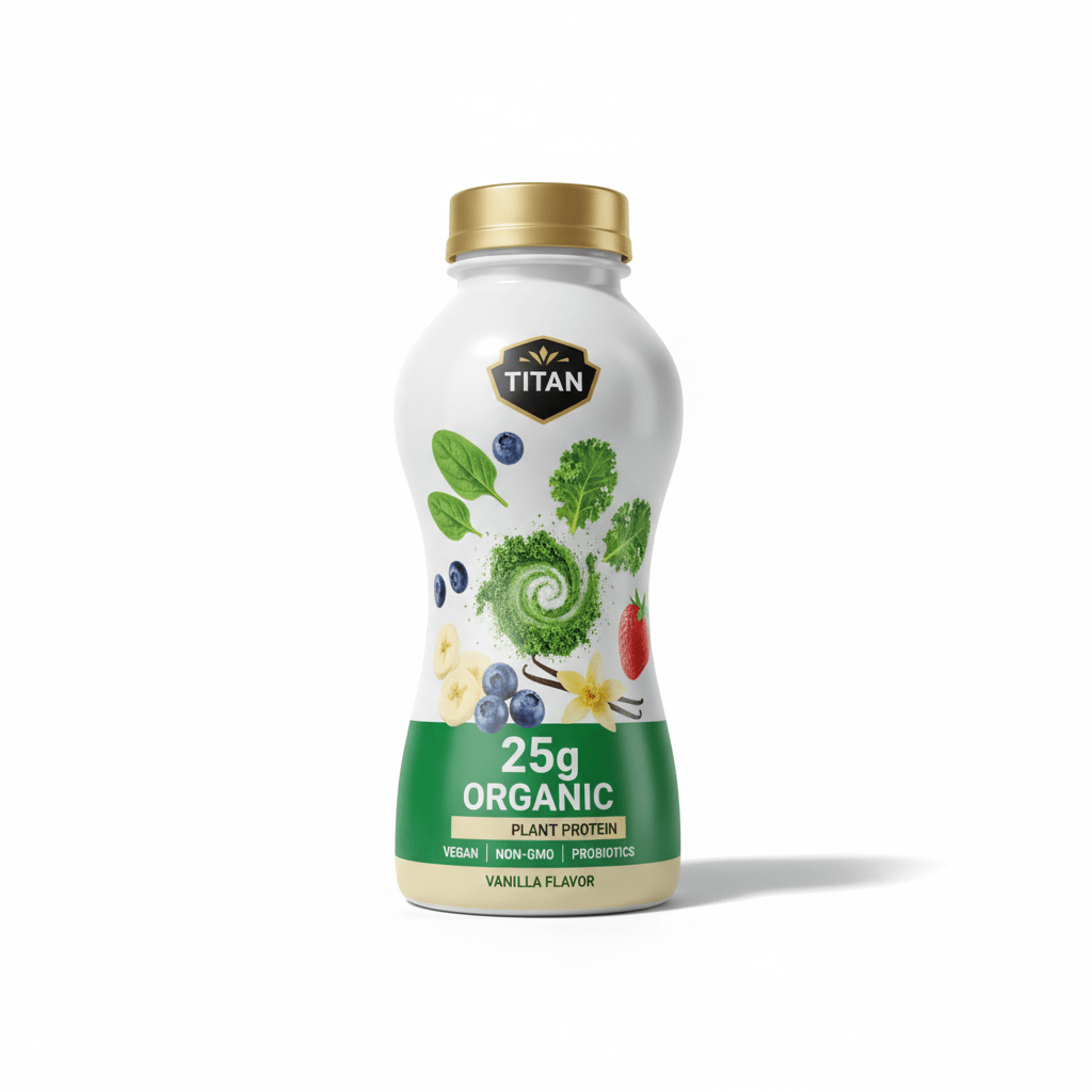 TITAN Greens Protein - Superfood Vanilla 25g Nutrition
