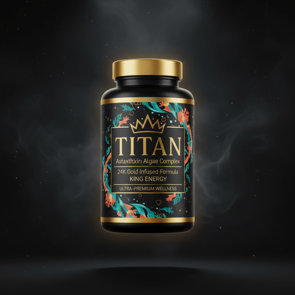 TITAN Astaxanthin Algae Complex - 24mg Super Antioxidant