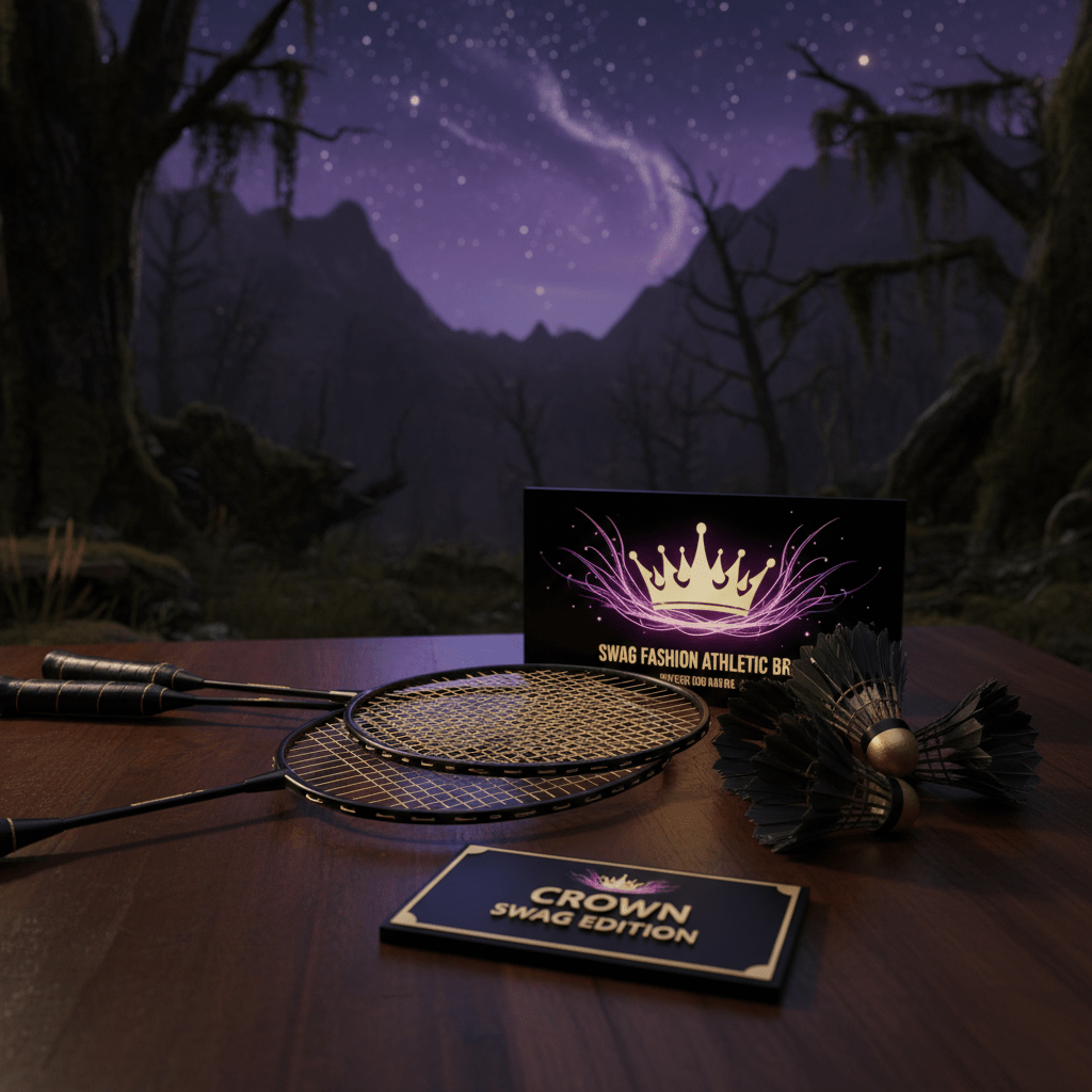 TITAN Off-Grid Badminton Set Galaxy Crown SWAG Edition