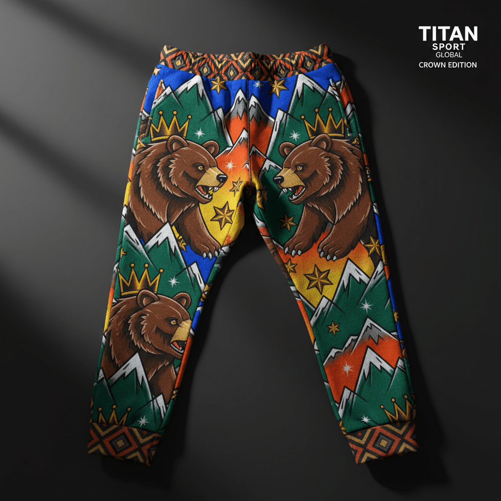 TITAN Crown Edition Kids Iron Bear Athletic Sweatpants