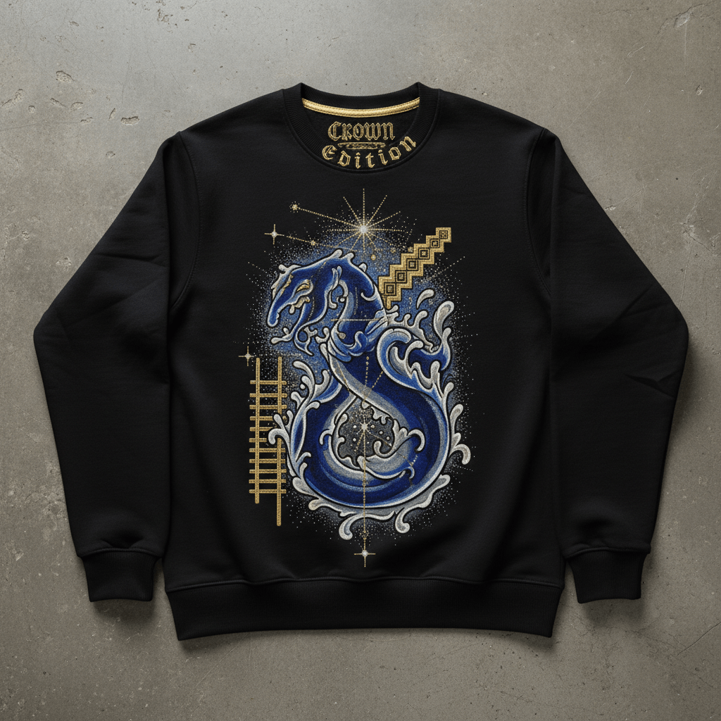 TITAN Women's Dogon Nommo Star Spirit Crewneck — Sirius Edition