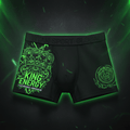 TITAN Men's Boxer Briefs Crown Edition Neon Green Black
