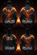 Phoenix Rising Windbreaker — Women's Warrior Drop