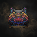 Born For This Women's Crop Top — TITAN Crown Edition tattoo artwork