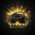 TITAN SPORT GLOBAL heavy duty battle rope coiled