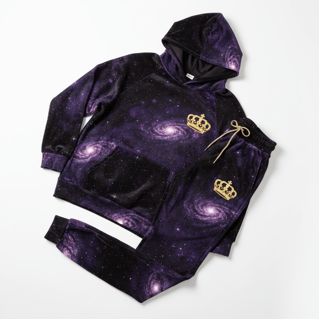 TITAN Galaxy Crown Tracksuit — Crown SWAG Edition
