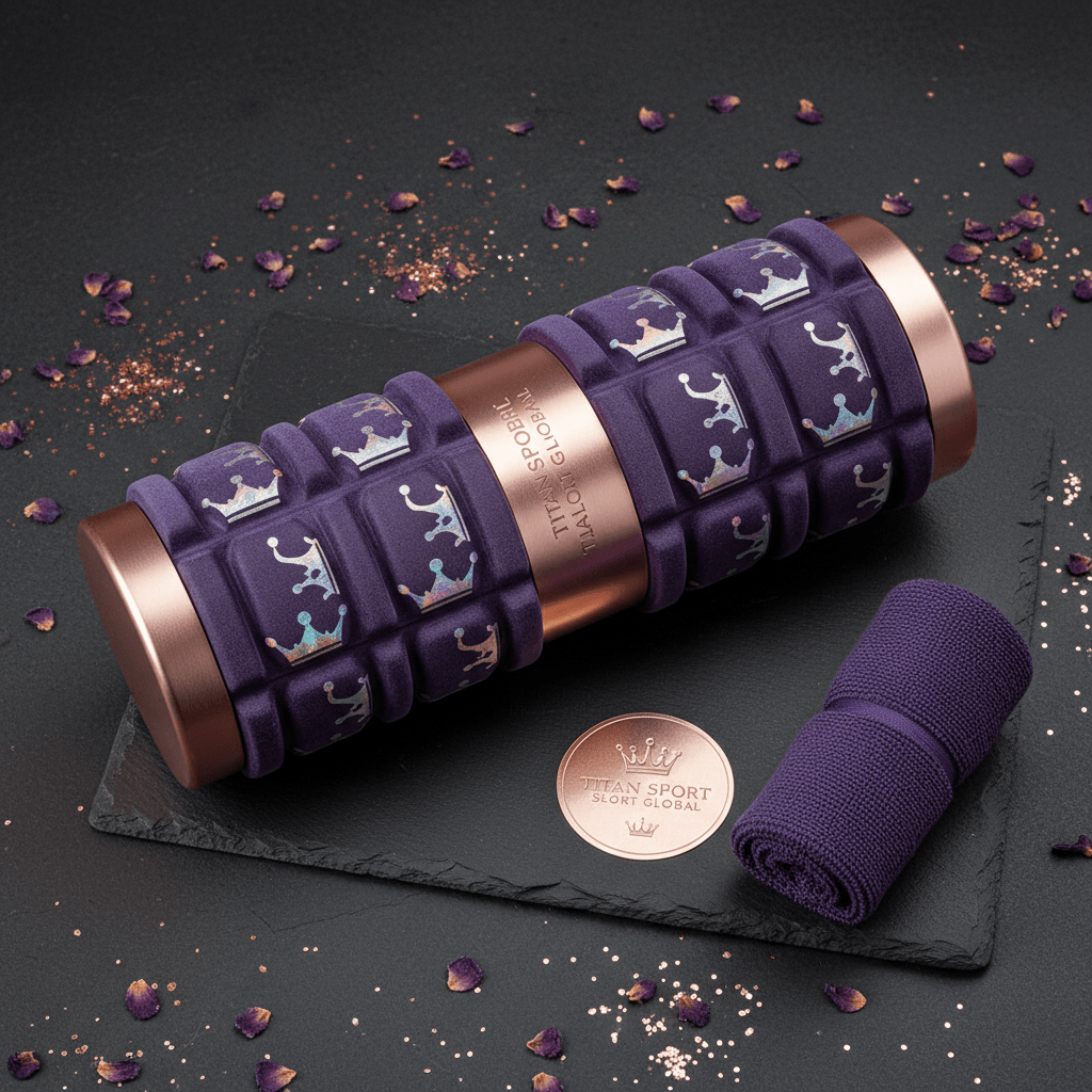 TITAN Women's Foam Roller Rose Crown Edition