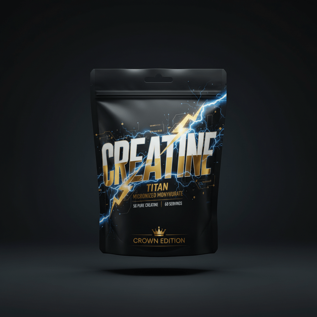 TITAN Creatine Monohydrate - Micronized 60 Servings