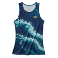 TITAN Ocean Wave Tank Top — Crown SWAG Edition