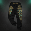 TITAN Women's Crown Edition Lounge Pants Mint Green Gold