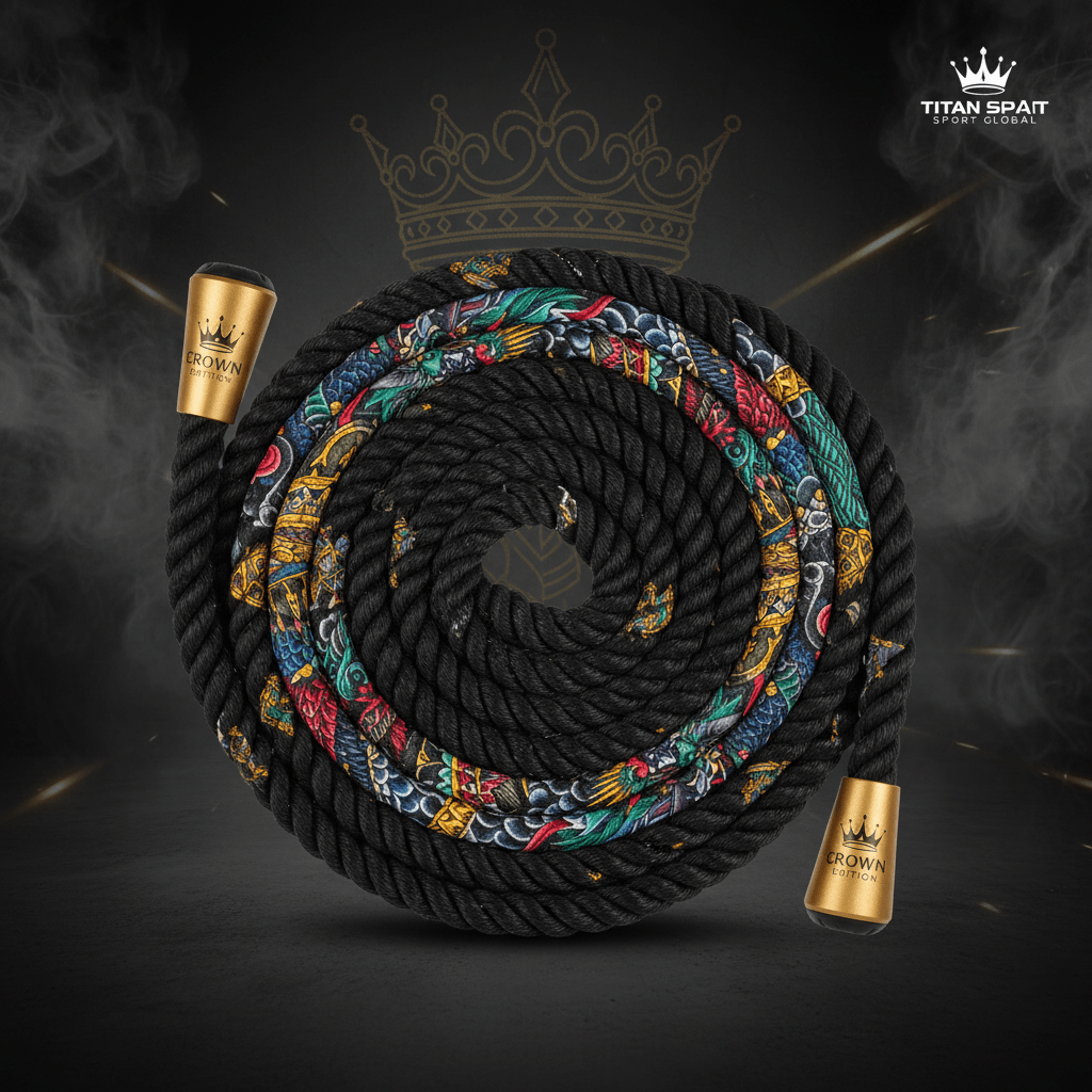 TITAN Crown Edition Heavy-Duty Battle Rope