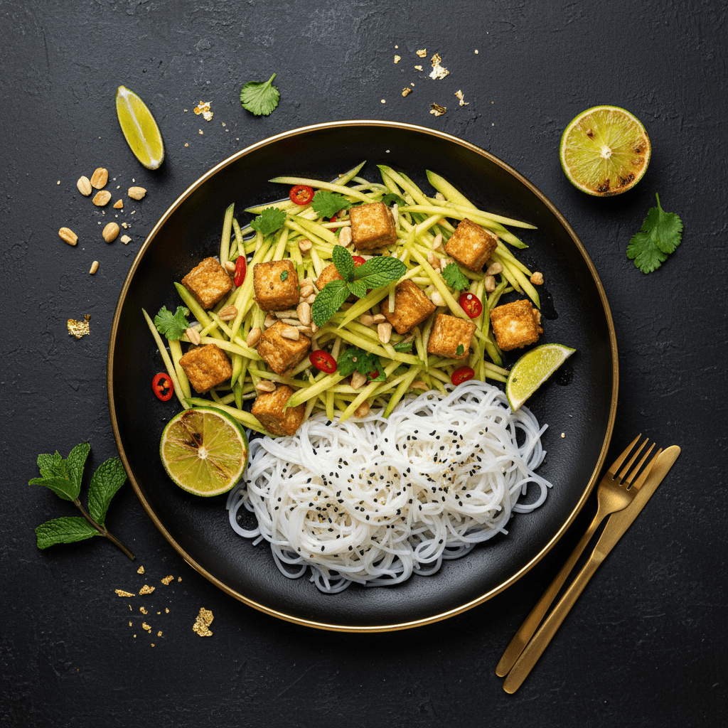TITAN Cambodian Green Mango & Tofu Vegan Muscle Dinner