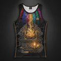 Consecrated Men's Tank — TITAN Crown Edition tattoo artwork