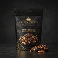 Crown High-Protein Dark Chocolate Sea Salt Pretzel & Nut Clusters