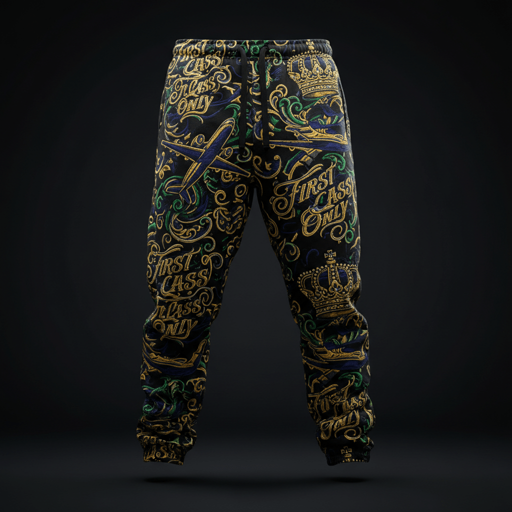 Men's Joggers — First Class Only — Crown Edition