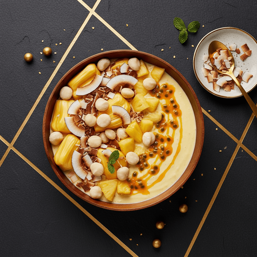 TITAN Jackfruit Coconut Island Protein Fruit Bowl