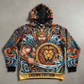 TITAN Plus Men's King Warrior Hoodie — Inclusive Crown Edition